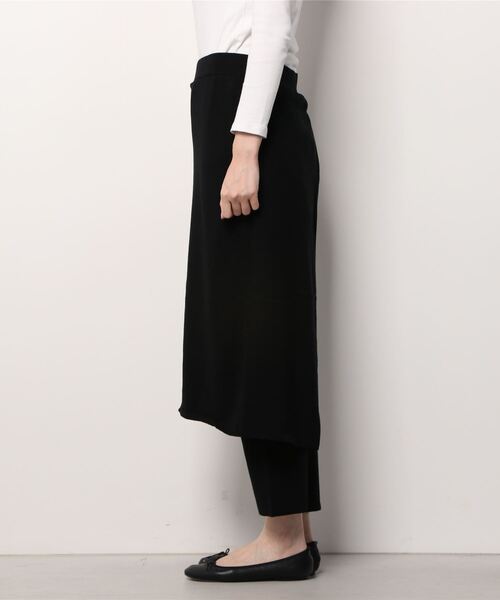 MANASTASH（マナスタッシュ）の「MANASTASH/マナスタッシュ　コットンニットラップパンツ（その他パンツ・レディース・ブラック/グレー・FREE）」の3枚目の写真