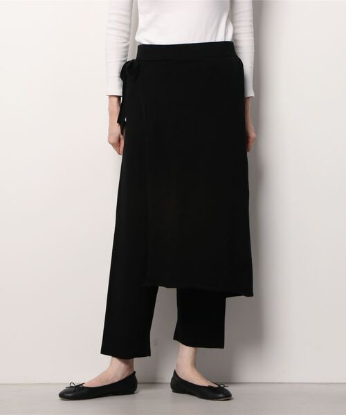 MANASTASH（マナスタッシュ）の「MANASTASH/マナスタッシュ　コットンニットラップパンツ（その他パンツ・レディース・ブラック/グレー・FREE）」の9枚目の写真