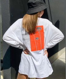 ROXY | ON MY MIND L/S TEE/ロキシーバックプリント長袖ロンT(Tシャツ/カットソー)