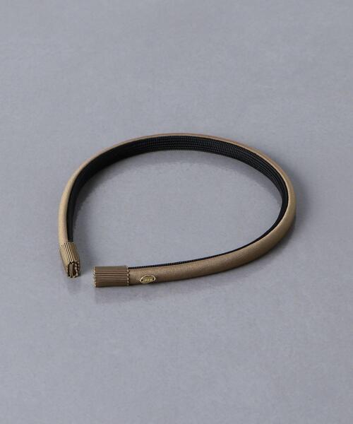 IRIS47（イリスフォーセブン）の「【別注】＜IRIS 47（イリス フォーセブン）＞ヘッドバンド†§（カチューシャ・レディース・ベージュ/ブラック・FREE）」の3枚目の写真