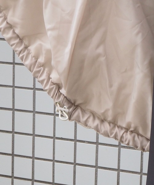 tiptop（ティップトップ）の「中綿モンスターパーカー（ダウンジャケット/コート・レディース・ブラック/カーキ/アイボリー・FREE）」の8枚目の写真