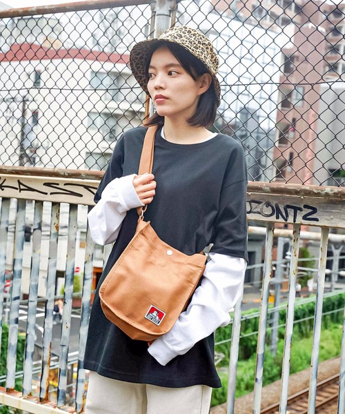 BEN DAVIS（ベンデイビス）の「【BEN DAVIS/ベンデイビス】ワンポイントロゴ　クラシックバケットハット8630　サイズ調整機能付　レオパード柄（ハット・メンズ・ホワイト/チャコールグレー/ブラック/イエロー/ライトベージュ・FREE）」の17枚目の写真