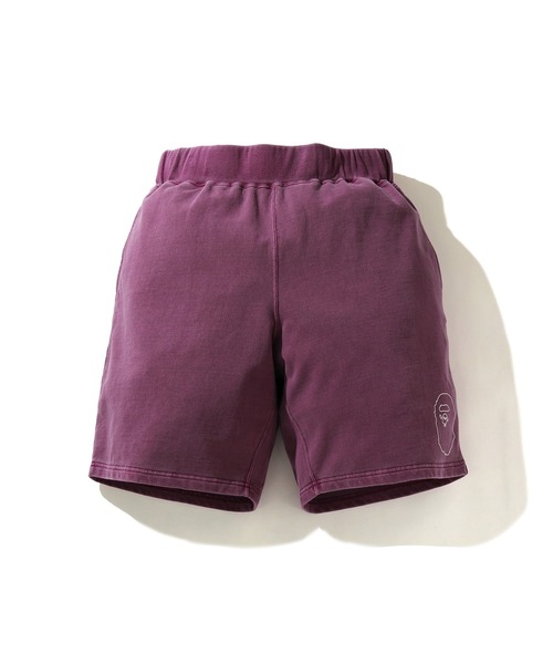 A BATHING APE（アベイシングエイプ）の「OVERDYE WIDE INDEX CARD SHORTS（その他パンツ・メンズ・グレー/グリーン/パープル・MEDIUM/X-LARGE/LARGE/SMALL）」の3枚目の写真