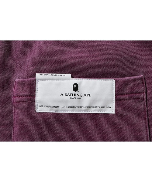 A BATHING APE（アベイシングエイプ）の「OVERDYE WIDE INDEX CARD SHORTS（その他パンツ・メンズ・グレー/グリーン/パープル・MEDIUM/X-LARGE/LARGE/SMALL）」の11枚目の写真