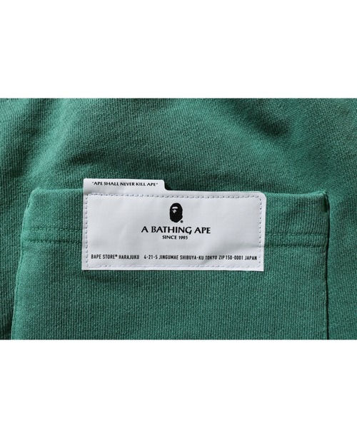 A BATHING APE（アベイシングエイプ）の「OVERDYE WIDE INDEX CARD SHORTS（その他パンツ・メンズ・グレー/グリーン/パープル・MEDIUM/X-LARGE/LARGE/SMALL）」の4枚目の写真