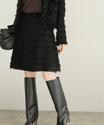 VERMEIL par iena（ヴェルメイユパーイエナ）の「ツイードミニスカート（スカート）」
