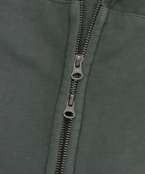 HUF（ハフ）の「OD CLASSIC H FULL ZIP HOODIE / HUF フード パーカー（パーカー・メンズ・ブラック/ブラウン系その他・SMALL/MEDIUM/LARGE/X-LARGE/XX-LARGE）」の4枚目の写真