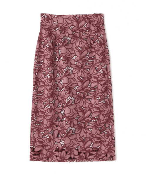 PROPORTION BODY DRESSING(プロポーションボディドレッシング)の「【美人百花11月号 掲載商品】カットワークナロースカート / 1211220019(スカート・レディース・ダークブラウン/ブルー/ベージュ/ブラウン・MEDIUM/SMALL)」の11枚目の写真