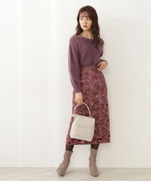 PROPORTION BODY DRESSING | 【美人百花11月号 掲載商品】カットワークナロースカート / 1211220019(スカート)