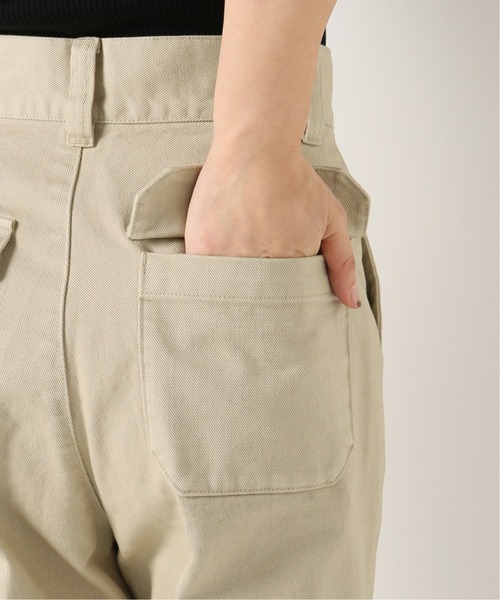 EDIT. FOR LULU（エディットフォールル）の「ピースダイストレートパンツ（チノパンツ・レディース・ホワイト/ベージュ・38/36/34）」の22枚目の写真