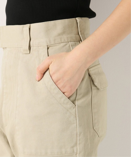 EDIT. FOR LULU（エディットフォールル）の「ピースダイストレートパンツ（チノパンツ・レディース・ホワイト/ベージュ・38/36/34）」の19枚目の写真