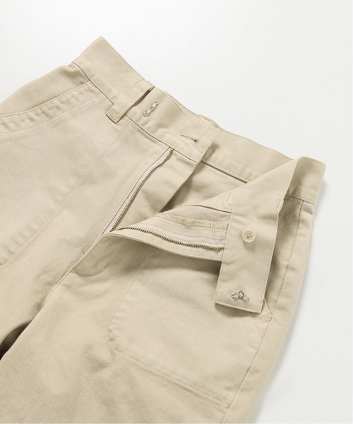 EDIT. FOR LULU（エディットフォールル）の「ピースダイストレートパンツ（チノパンツ・レディース・ホワイト/ベージュ・38/36/34）」の13枚目の写真