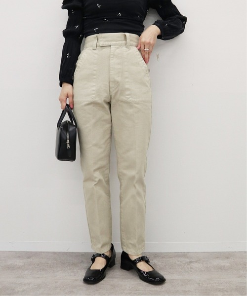 EDIT. FOR LULU（エディットフォールル）の「ピースダイストレートパンツ（チノパンツ・レディース・ホワイト/ベージュ・38/36/34）」の20枚目の写真