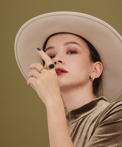 CENE（セネ）の「【CENE】セネ/ ボールチェーンリング（リング・レディース・ゴールド・#13/#9/#11）」の4枚目の写真