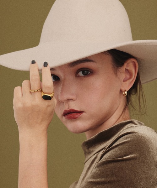 CENE（セネ）の「【CENE】セネ/ ボールチェーンリング（リング・レディース・ゴールド・#13/#9/#11）」の7枚目の写真