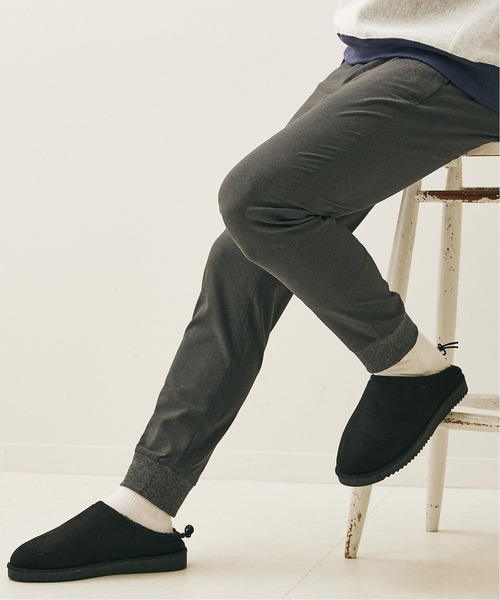 417 EDIFICE(フォーワンセブンエディフィス)の「【WEB限定】ボアスリッポン(サンダル・メンズ・ブラック/グリーン系カモフラージュ/グレー系その他・26cm/27cm/28cm)」の6枚目の写真