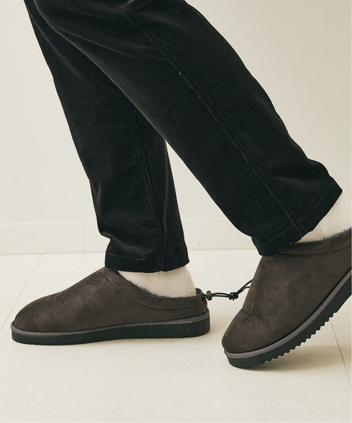 417 EDIFICE(フォーワンセブンエディフィス)の「【WEB限定】ボアスリッポン(サンダル・メンズ・ブラック/グリーン系カモフラージュ/グレー系その他・26cm/27cm/28cm)」の10枚目の写真