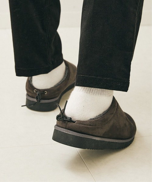 417 EDIFICE(フォーワンセブンエディフィス)の「【WEB限定】ボアスリッポン(サンダル・メンズ・ブラック/グリーン系カモフラージュ/グレー系その他・26cm/27cm/28cm)」の11枚目の写真