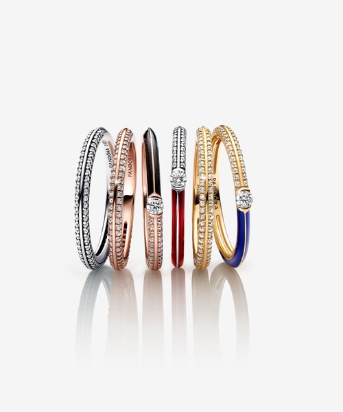 PANDORA(パンドラ)の「Pandora ME パヴェ シルバー リング(リング・レディース・シルバー・50/52/54/56/58/60)」の9枚目の写真