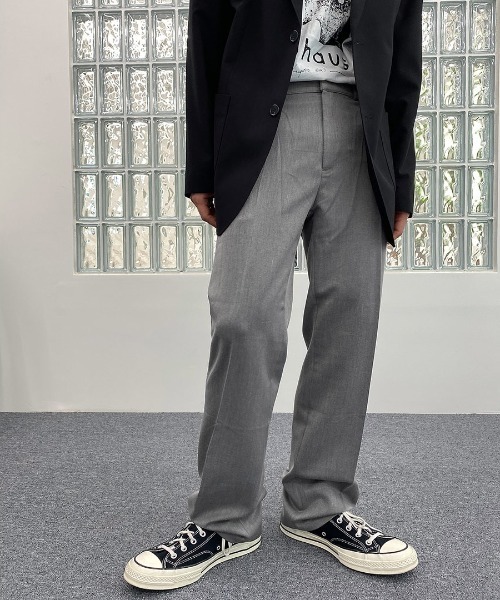 HOLY IN CODE(ホーリーインコード)の「HOLY IN CODE 繧ケ繝ェ繝繝輔ぅ繝・ヨ繧ケ繝医Ξ繝シ繝医せ繝ゥ繝・け繧ケ(スラックス・メンズ・ブラック/グレー・SMALL/MEDIUM/LARGE)」の11枚目の写真