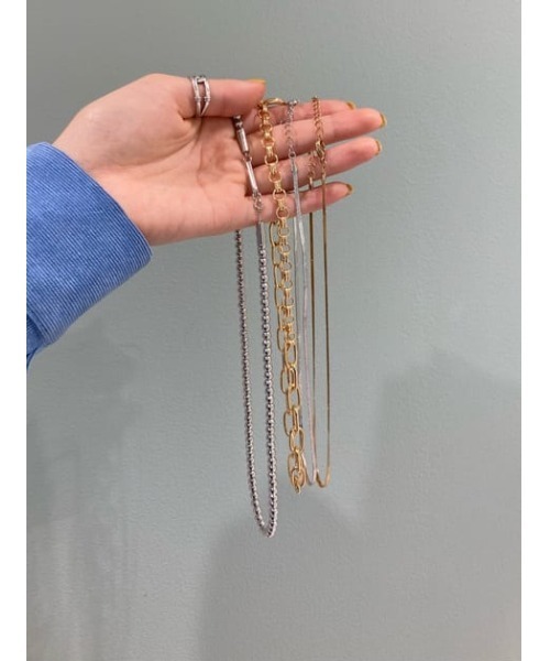 SLY(スライ)の「BALL CHAIN N/C/チェーンネックレス(ネックレス・レディース・シルバー・FREE)」の12枚目の写真