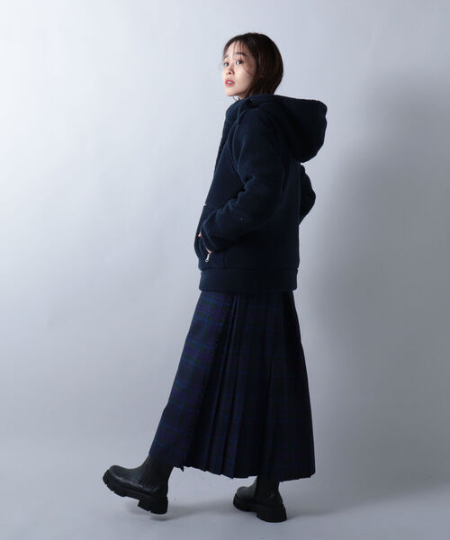 HELLY HANSEN（ヘリーハンセン）の「【HELLY HANSEN/ヘリーハンセン】FIBERPILE Hoodie（ブルゾン・レディース・ベージュ/ネイビー・M/L）」の10枚目の写真