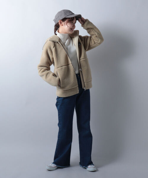 HELLY HANSEN（ヘリーハンセン）の「【HELLY HANSEN/ヘリーハンセン】FIBERPILE Hoodie（ブルゾン・レディース・ベージュ/ネイビー・M/L）」の19枚目の写真