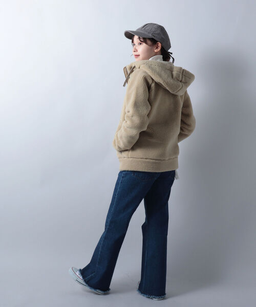 HELLY HANSEN（ヘリーハンセン）の「【HELLY HANSEN/ヘリーハンセン】FIBERPILE Hoodie（ブルゾン・レディース・ベージュ/ネイビー・M/L）」の17枚目の写真