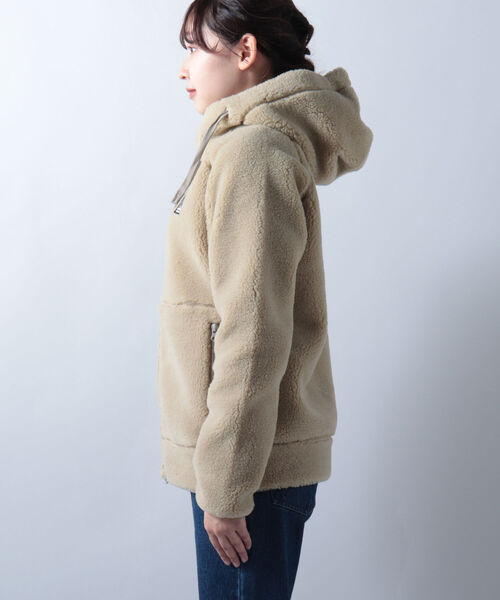 HELLY HANSEN（ヘリーハンセン）の「【HELLY HANSEN/ヘリーハンセン】FIBERPILE Hoodie（ブルゾン・レディース・ベージュ/ネイビー・M/L）」の21枚目の写真