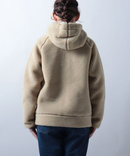 HELLY HANSEN（ヘリーハンセン）の「【HELLY HANSEN/ヘリーハンセン】FIBERPILE Hoodie（ブルゾン・レディース・ベージュ/ネイビー・M/L）」の22枚目の写真