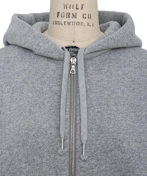 Drawer（ドゥロワー）＞ コットン吊り裏毛フーデッドパーカー（Tシャツ