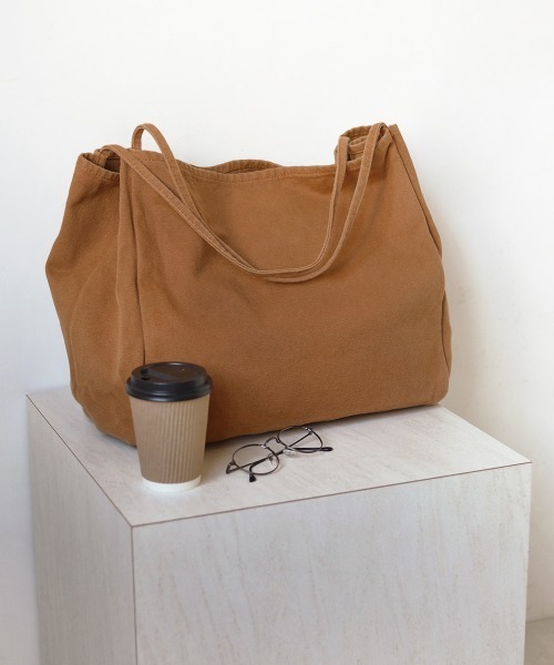 Bou Jeloud(ブージュルード)の「ワンウォッシュベンティトート(トートバッグ・レディース・ブラック/ブラウン/グリーン/アイボリー・FREE)」の3枚目の写真