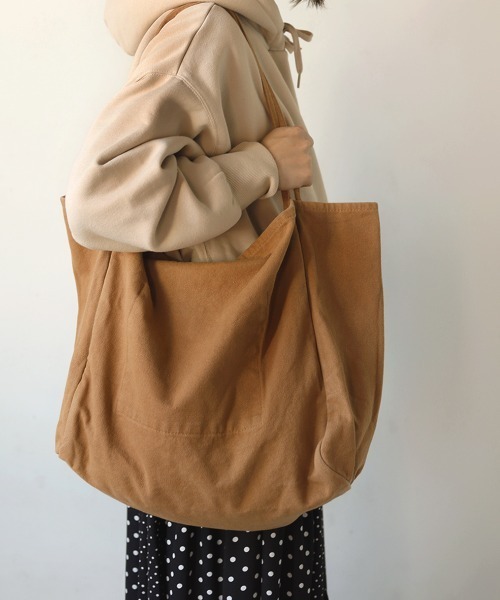 Bou Jeloud(ブージュルード)の「ワンウォッシュベンティトート(トートバッグ・レディース・ブラック/ブラウン/グリーン/アイボリー・FREE)」の7枚目の写真