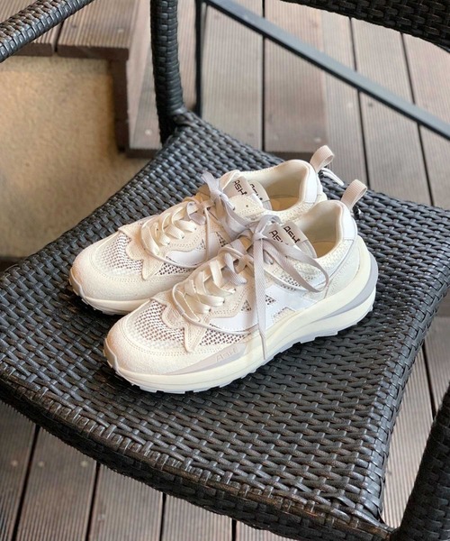 ASH（アッシュ）の「【SPIDER 620 NET】ホワイトローカットスニーカー（スニーカー・レディース・ホワイト・39/35/40/37/36/38）」の5枚目の写真