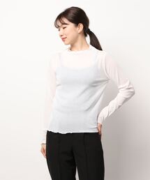 RETRO GIRL | シアーハイネックカットソー(Tシャツ/カットソー)