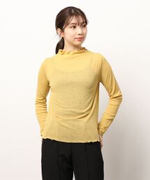 RETRO GIRL | シアーハイネックカットソー(Tシャツ/カットソー)