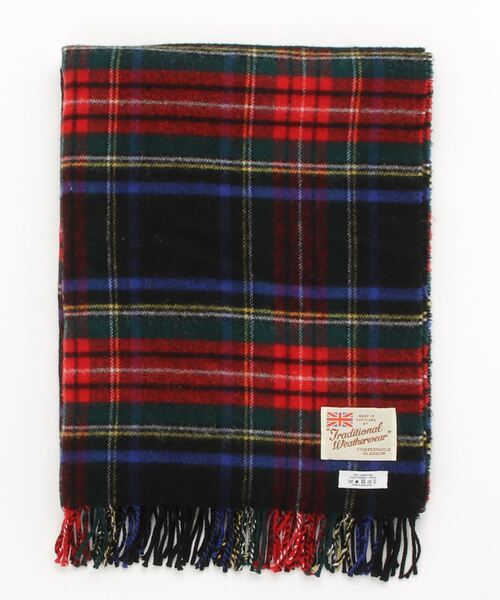 セール ブランド古着 チェック柄ストール ストール ショール Traditional Weatherwear トラディショナルウェザーウェア のファッション通販 Zozoused