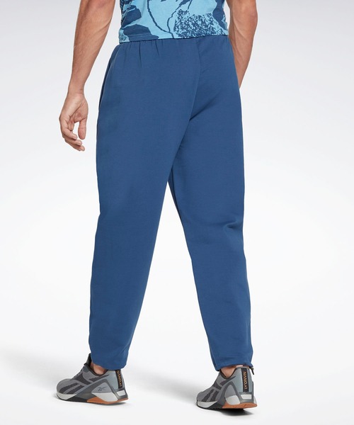 Reebok(リーボック)の「DreamBlend コットン トラックパンツ / DreamBlend Cotton Track Pants(スウェットパンツ・メンズ・ブラック/ブルー・SMALL/MEDIUM/LARGE/X-LARGE/XX-LARGE/X-SMALL/XXX-LARGE)」の7枚目の写真