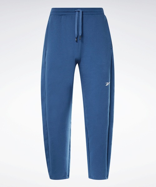 Reebok(リーボック)の「DreamBlend コットン トラックパンツ / DreamBlend Cotton Track Pants(スウェットパンツ・メンズ・ブラック/ブルー・SMALL/MEDIUM/LARGE/X-LARGE/XX-LARGE/X-SMALL/XXX-LARGE)」の4枚目の写真