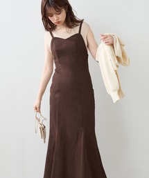 【人気カラー再入荷！・WEB限定カラー有り】大人レディなマーメイドラインが魅力◎ハイウエストマーメイドジャンバースカート