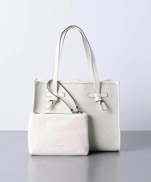 GIANNI CHIARINI（ジャンニ キアリーニ）の「【一部別注】＜GIANNI CHIARINI(ジャンニ キアリーニ) ＞MARCELLA バッグ（トートバッグ・レディース・ベージュ/オフホワイト・FREE）」の21枚目の写真