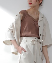 Honeys | レース使いタンク(タンクトップ)