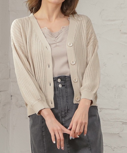 Honeys（ハニーズ）の「レース使いタンク（タンクトップ・レディース・ホワイト/ベージュ/ミント/ブラック/ピンク/モカ/オレンジ系その他・LL/S/L/M）」の18枚目の写真