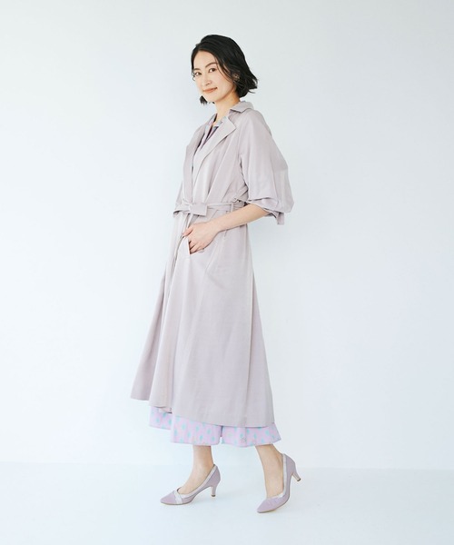 JELLY BEANS（ジェリービーンズ）の「レースコンビパンプス<ふわさら>(204-52776)JELLY BEANS(ジェリービーンズ)（パンプス・レディース・ライトグレー/ブラック/ラベンダー/ワイン・23/24/25/22/25.5/22.5/24.5/23.5/21.5）」の20枚目の写真