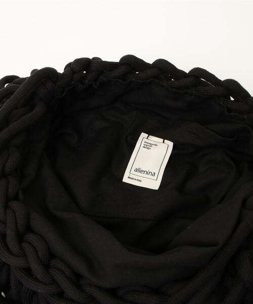 ALIENINA(アリエニーナ)の「【ALIENINA/アリエニーナ】ショルダーバッグ ハンドメイド コットンロープ(ショルダーバッグ・レディース・ホワイト/ブラック/グレー/ライトブラウン/ミント・FREE)」の13枚目の写真