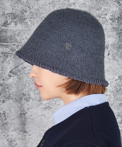 VARZAR(バザール)の「【VARZAR】VZ STUD WOOL BUCKET HAT / バザール VZ スタッズ ウール バケットハット(ハット・レディース・ブラック/ベージュ/グレー/ピンク・FREE)」の21枚目の写真