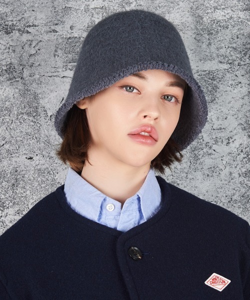 VARZAR(バザール)の「【VARZAR】VZ STUD WOOL BUCKET HAT / バザール VZ スタッズ ウール バケットハット(ハット・レディース・ブラック/ベージュ/グレー/ピンク・FREE)」の15枚目の写真