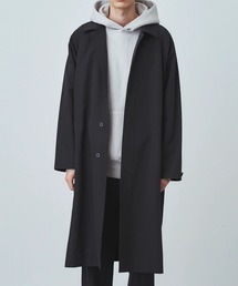 ATON ウール　バルマカーンコート　BALMACAAN COAT サイズ6 WOOL FLANNEL BALMACAAN COAT - WUNDER