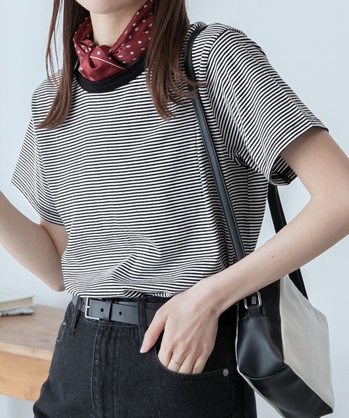 セール【BALMAIN】オーガニックコットン プリント Tシャツ Small Balmain Stampプリント Tシャツ - Men | BALMAIN