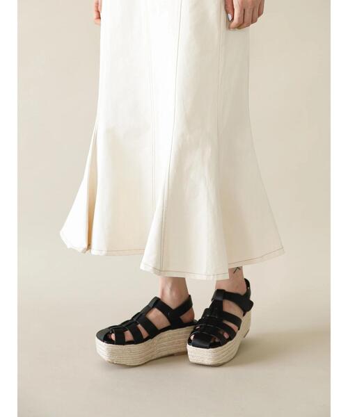 koe（コエ）の「マーメイドジャンスカ*（つなぎ/オールインワン・レディース・アイボリー・M）」の8枚目の写真